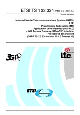 Standard ETSI TS 123334-V10.1.0 11.4.2011 preview