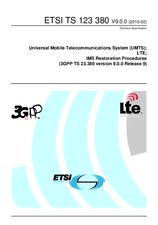 Standard ETSI TS 123380-V9.0.0 3.2.2010 preview