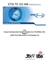 Standard ETSI TS 123468-V12.3.0 12.1.2015 preview