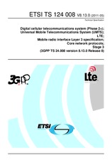 Standard ETSI TS 124008-V8.13.0 27.5.2011 preview