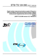 Preview ETSI TS 124090-V4.0.0 31.3.2001