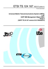Standard ETSI TS 124167-V8.0.0 19.1.2009 preview