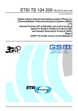 Standard ETSI TS 124229-V6.24.0 18.2.2010 preview