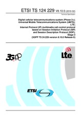 Standard ETSI TS 124229-V8.10.0 18.2.2010 preview