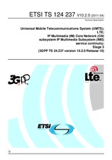 Standard ETSI TS 124237-V10.2.0 7.4.2011 preview