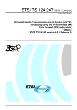 Standard ETSI TS 124247-V6.0.1 25.1.2005 preview
