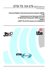 Standard ETSI TS 124279-V8.2.0 25.1.2010 preview