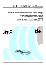 Standard ETSI TS 124301-V8.5.0 9.4.2010 preview