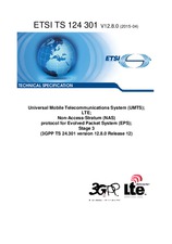 Standard ETSI TS 124301-V12.8.0 24.4.2015 preview