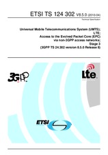 Standard ETSI TS 124302-V8.5.0 9.4.2010 preview
