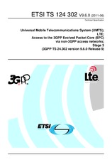 Standard ETSI TS 124302-V9.6.0 22.6.2011 preview