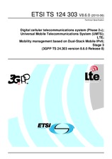Standard ETSI TS 124303-V8.6.0 22.6.2010 preview