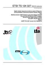 Standard ETSI TS 124327-V8.2.0 17.6.2009 preview