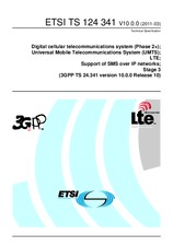 Standard ETSI TS 124341-V10.0.0 30.3.2011 preview