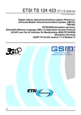 Standard ETSI TS 124423-V7.1.0 25.6.2008 preview