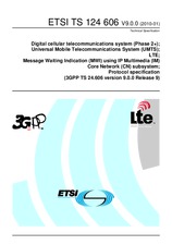 Standard ETSI TS 124606-V9.0.0 13.1.2010 preview