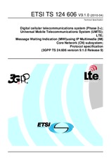 Standard ETSI TS 124606-V9.1.0 9.4.2010 preview