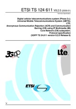Standard ETSI TS 124611-V8.2.0 14.1.2009 preview