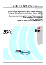 Standard ETSI TS 124615-V8.4.0 11.1.2011 preview