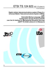 Standard ETSI TS 124623-V8.1.0 14.1.2009 preview