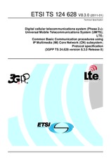Standard ETSI TS 124628-V8.3.0 11.1.2011 preview