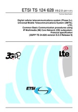 Standard ETSI TS 124628-V9.2.0 11.1.2011 preview