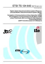 Standard ETSI TS 124642-V8.7.0 11.1.2011 preview