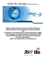 Standard ETSI TS 124642-V8.10.0 9.7.2012 preview