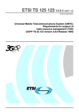 Standard ETSI TS 125123-V3.8.0 31.12.2001 preview