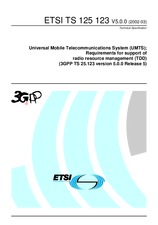 Standard ETSI TS 125123-V5.0.0 31.3.2002 preview