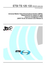 Standard ETSI TS 125133-V5.8.0 30.9.2003 preview