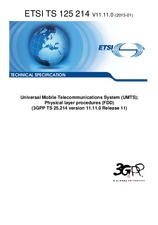 Standard ETSI TS 125214-V11.11.0 28.1.2015 preview