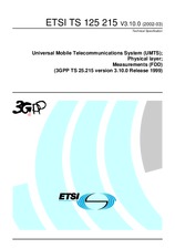 Standard ETSI TS 125215-V3.10.0 31.3.2002 preview