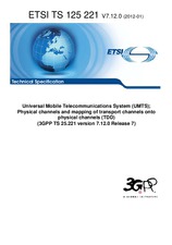 Standard ETSI TS 125221-V7.12.0 17.1.2012 preview