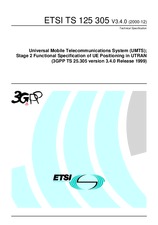 Standard ETSI TS 125305-V3.4.0 31.12.2000 preview