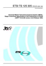 Standard ETSI TS 125305-V3.6.0 19.7.2001 preview