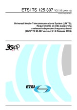 Standard ETSI TS 125307-V3.1.0 31.12.2001 preview