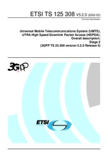 Standard ETSI TS 125308-V5.2.0 31.3.2002 preview