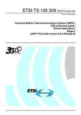 Standard ETSI TS 125309-V6.0.0 30.9.2004 preview