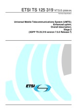 Standard ETSI TS 125319-V7.5.0 10.4.2008 preview