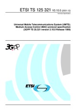 Standard ETSI TS 125321-V3.10.0 31.12.2001 preview
