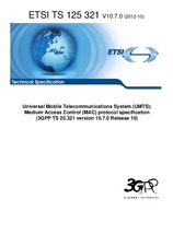 Standard ETSI TS 125321-V10.7.0 10.10.2012 preview