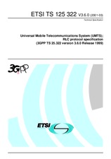 Standard ETSI TS 125322-V3.6.0 31.3.2001 preview