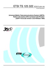Standard ETSI TS 125322-V3.8.0 30.9.2001 preview