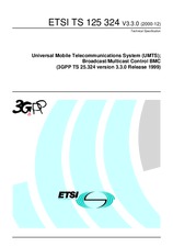 Standard ETSI TS 125324-V3.3.0 31.12.2000 preview