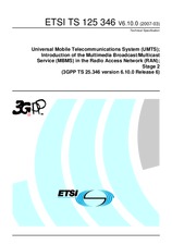 Standard ETSI TS 125346-V6.10.0 31.3.2007 preview