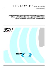Standard ETSI TS 125410-V3.8.0 30.9.2002 preview