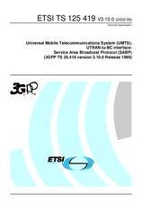 Standard ETSI TS 125419-V3.10.0 30.9.2002 preview