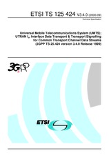 Standard ETSI TS 125424-V3.4.0 30.9.2000 preview