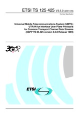 Standard ETSI TS 125425-V3.5.0 30.9.2001 preview